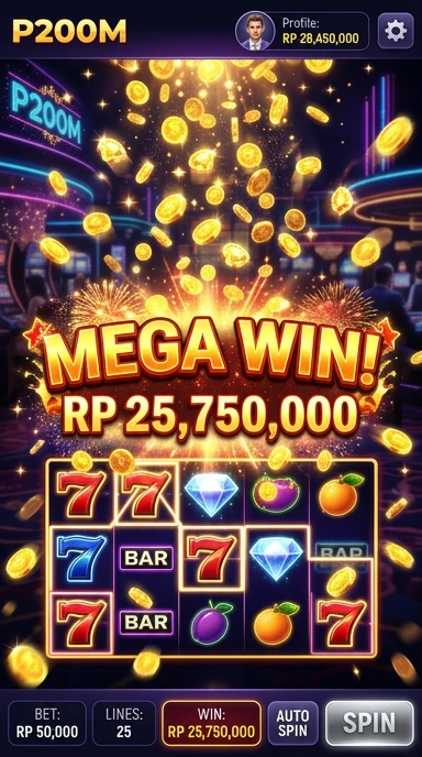 p200m — cuplikan layar ringkas